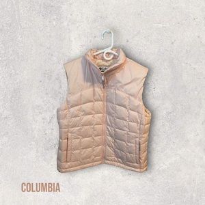 3/$20🌿Columbia blush pink puffer vest